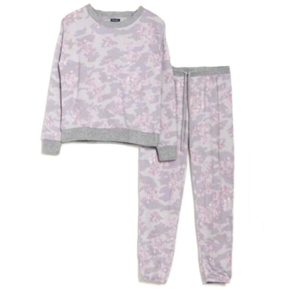 Women's Splendid Camouflage Flower-Print Jogging Pants - Picture 4 of 4